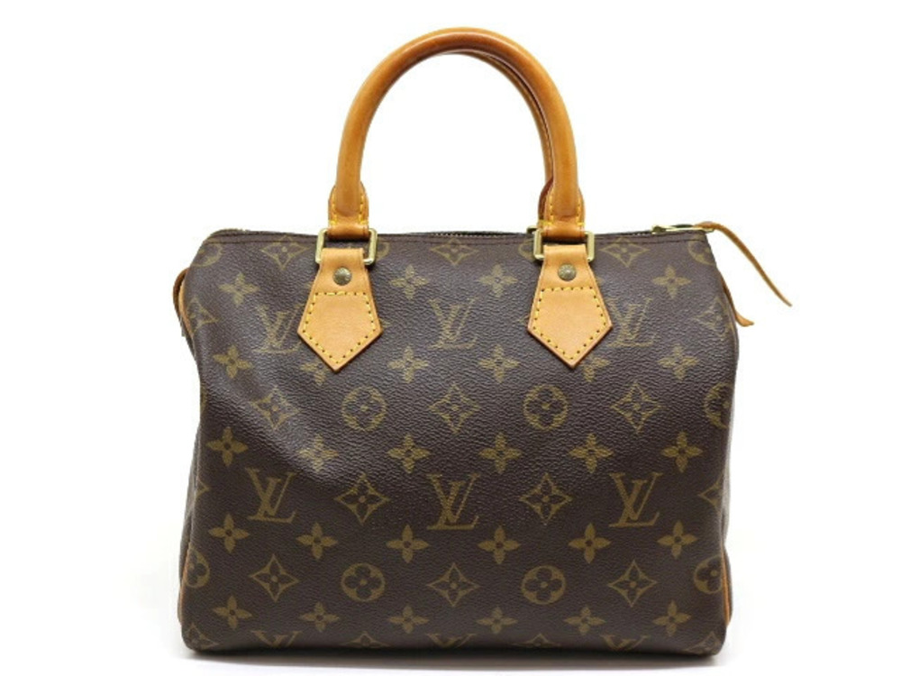 LOUIS VUITTON bag handbag Speedy Monogram Leather Brown